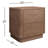 Mille 20'' W Solid Wood Nightstand-93177290