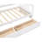 Twin Size Daybed Wood Bed With Two Drawers,White-364698944-364698945