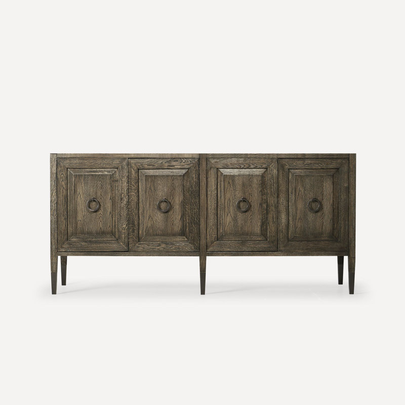 Dessus de meuble-lavabo Willowmere, Brun mat foncé, Pietra, Fer noir