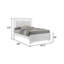 Lit simple rembourré de style moderne avec tête de lit à DEL et bois blanc-1623018349-1623018346