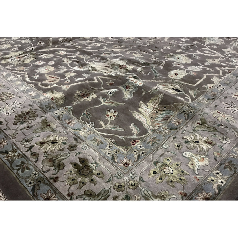 Dharma Floral Area Rug in Olive