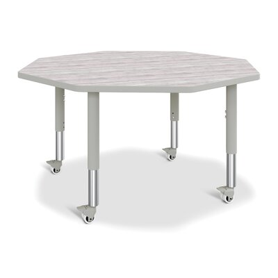 Berries® Adjustable Height Octagon -Student Activity Table -  Jonti-Craft, 6428JCM450