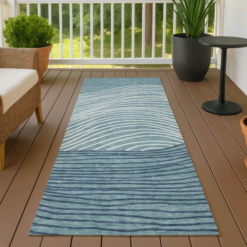 Tapis intérieur / extérieur lavable à la machine Chantille ACN2350, Tapis de couloir 2 pi 3 po x 7 pi 6 po