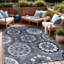 Tapis bleu marine intérieur / extérieur-2102688712