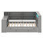 Lit plateforme avec tablettes de rangement, lit gigogne-947322777