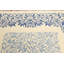 Tapis en laine blanc/bleu Gresham Palace