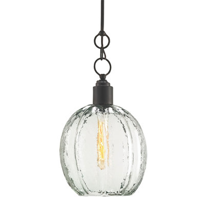 Aquaterra Single Light Glass Pendant