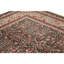 Hand Knotted Wool Oriental Area Rug in Plum And Ivory