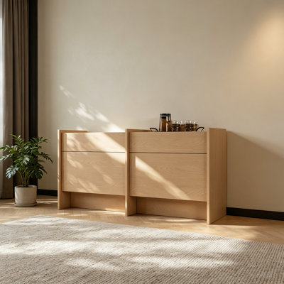 American-style modern light luxury sideboard