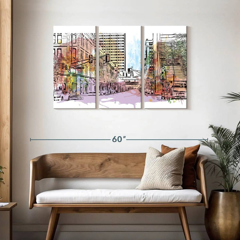Sireci Fort Wayne Sireci Street, 28" H x 45" W