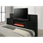 Villa Black Queen Platform Bed-150971208-150971210