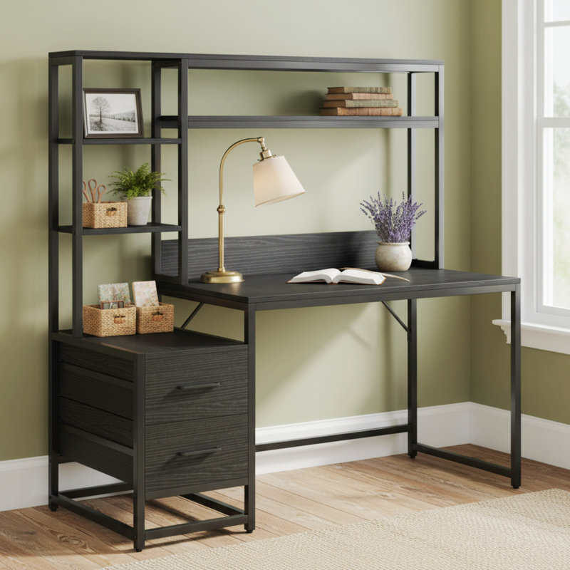 Computer Desk, Black