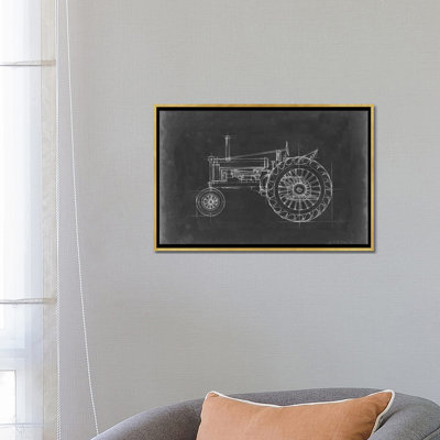 « Tractor Blueprint IV » par Ethan Harper, reproduction d’art