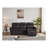 Sectional Sofa Bed, BLACK