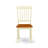 3 Piece Modern Dining Table Set Contains a Round Wooden Table with Pedestal and 2 Dining Chairs, Buttermilk & Cherry-748040679-692430179-748040676