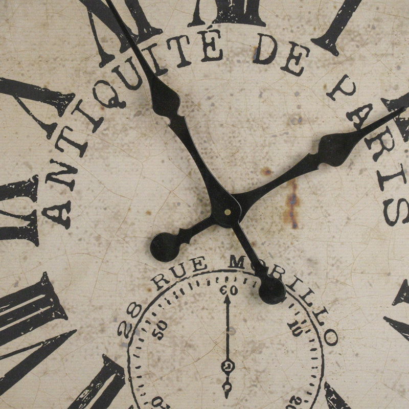 Metal Analog Wall Clock