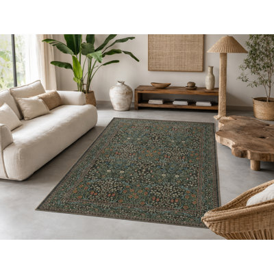 Tapis tissé Botanical Modern