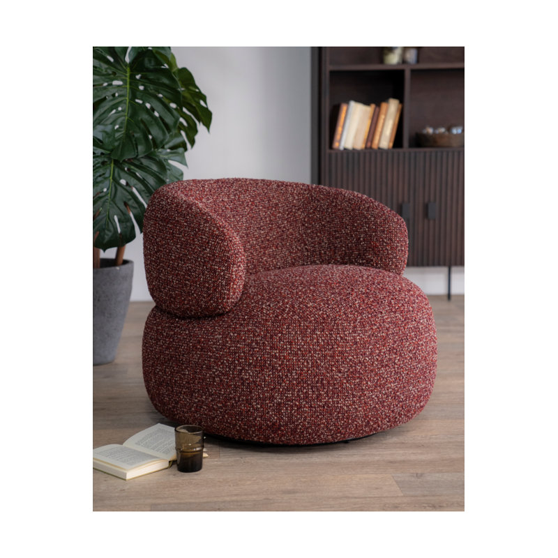 Chaise d'appoint Maeve, Rouge