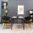 Modern Mid Century Dining Chair, Upholstered Velvet Dining Room Chairs with Metal Legs for Makeup/Living Room-79379153