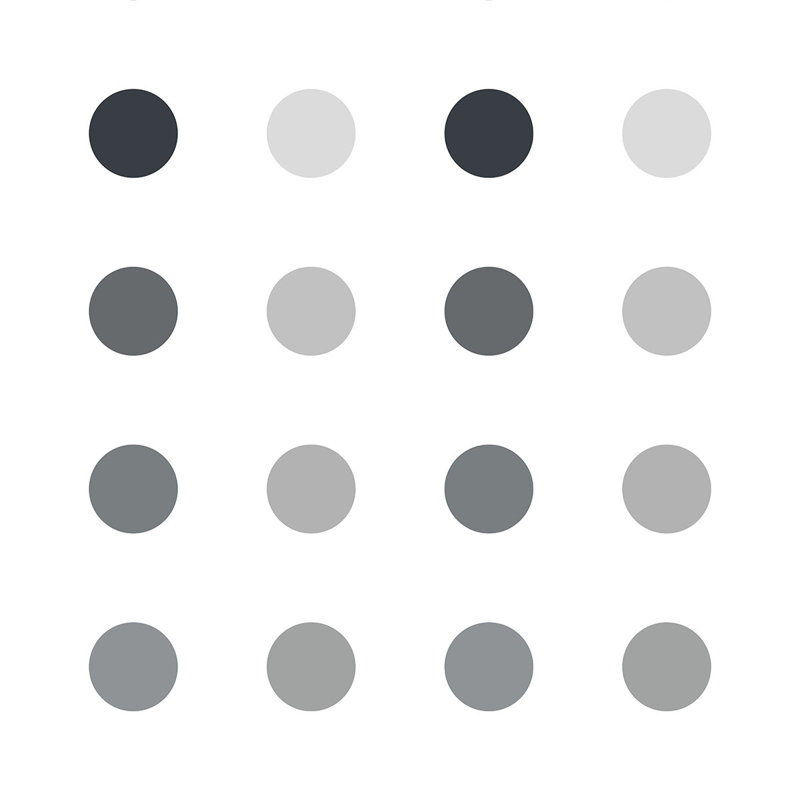 Dots, Grayscale, Non-Woven