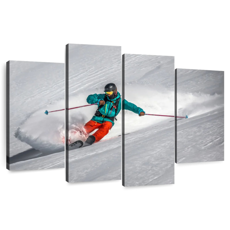 Skieur de neige Sireci Gastein, H 54 po x l 84 po