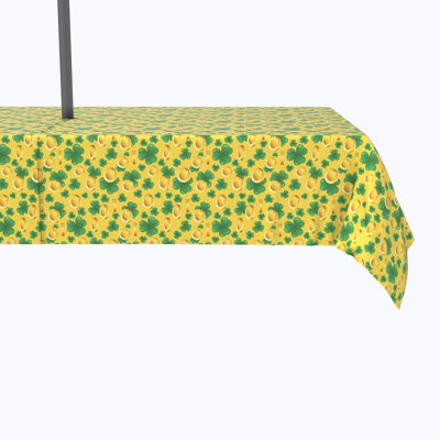 Maxman Falling and Shamrock Joy Tablecloth