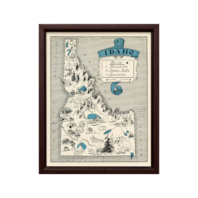 Idaho Pictorial Map