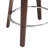 26'' Swivel Upholstered Counter Stools with solid wood leg-1099685633