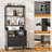 Ezren 29.5" Wide 1 -Drawer File Cabinet with Lock & Charging Station-483759623