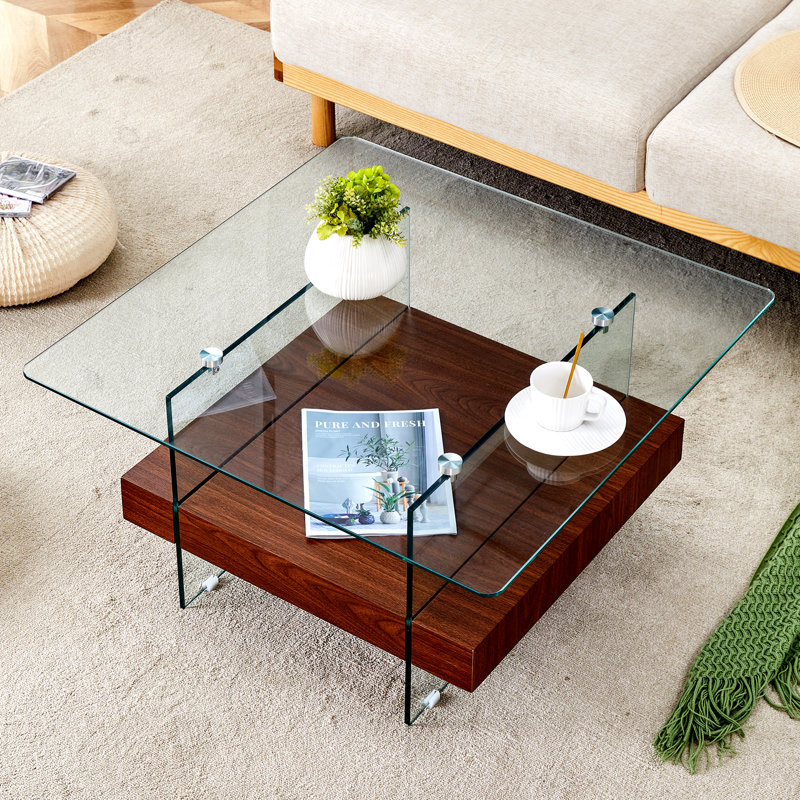 Two-Tier Square Coffee Table