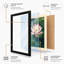 Floating Water Lily Botanical - Framed Print-2097095847-2097095865
