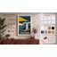 Coastal Sentinel Art Deco - Wrapped Canvas-408462993-408463014