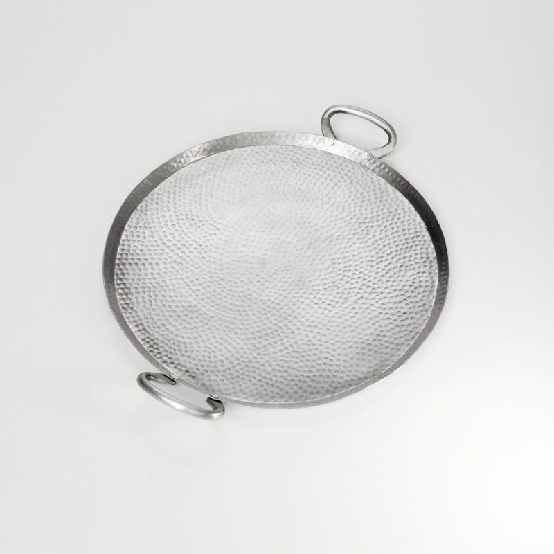 GRILLE, acier inoxydable, martelé, RD, 18 po de diamètre