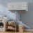 3-Door Wall Cabinet with Hanging Rod and Adjustable Shelf-1443300545