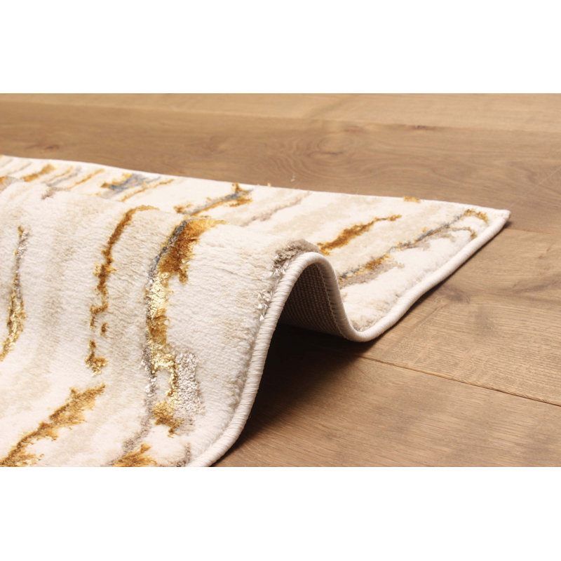 Clara Gold Rug 8'0" x 10'0", Rectangle 8' x 10'