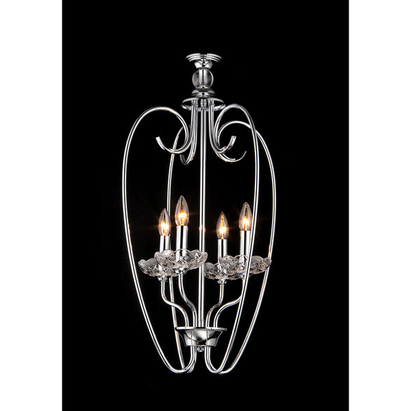 Baring 4 - Light Dimmable Lantern Geometric Chandelier