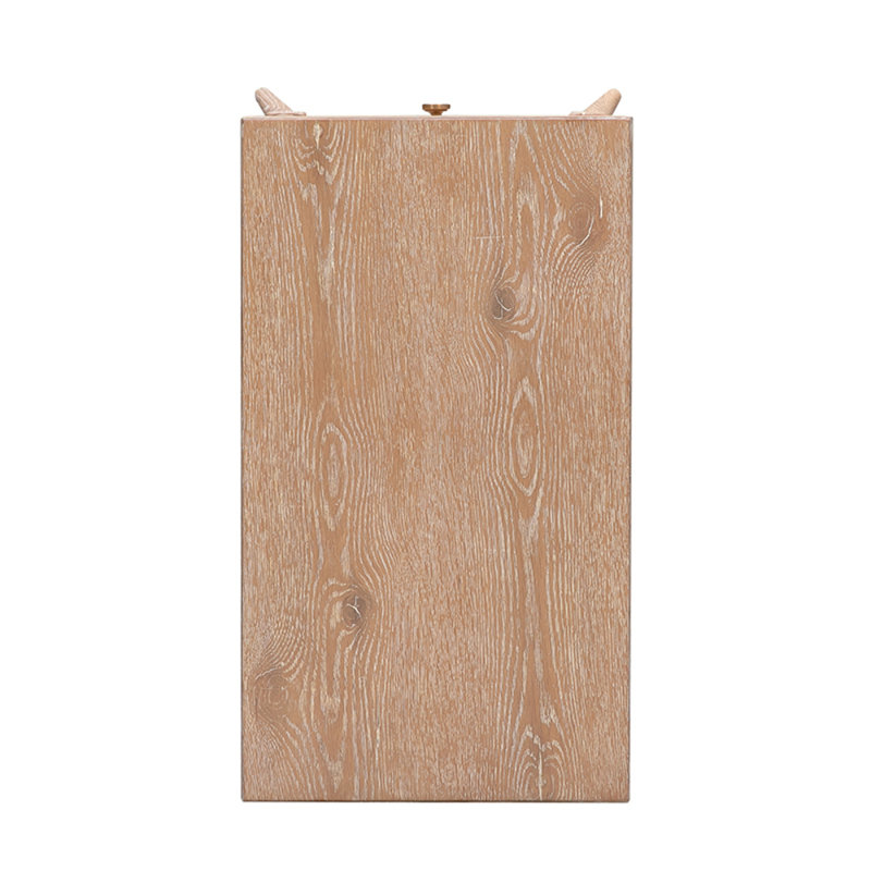 Tradd End Table, Limewash