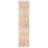 Besfort Abstract Ivory/Orange Area Rug-112698253