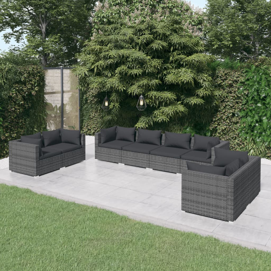 Latitude Run® 8 Piece Sofa Seating Group with Cushions | Wayfair