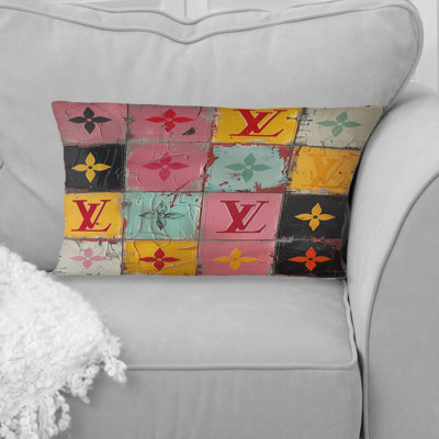 Designer Checkered Board Fashion II - Fashion Pillow