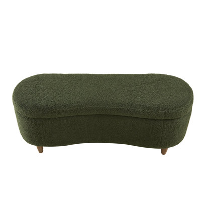Bailey Boucle Flip Top Storage Bench