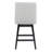 Lark Manor™ Counter Stools,26"360 Free Swivel Counter Height Bar Stools With High Back For Bar And Kitchen Island,Set Of 2,PU Leather-1744594603