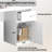Computer Desk with Drawer - Wooden Desk with Storage Cabinets-1880773735-1889634382