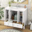 Meuble-lavabo 36 po avec lavabo en résine-100914214
