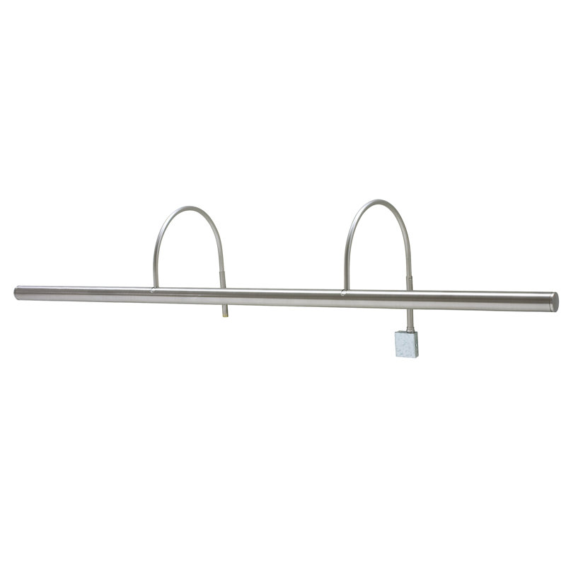 Cadre d’image à fixation sur cadre 6 lumières, Nickel satiné