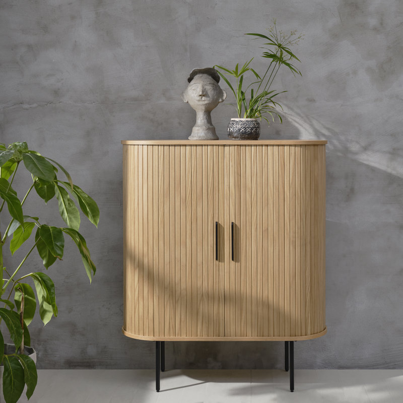 Iris Accent Cabinet, Natural Oak