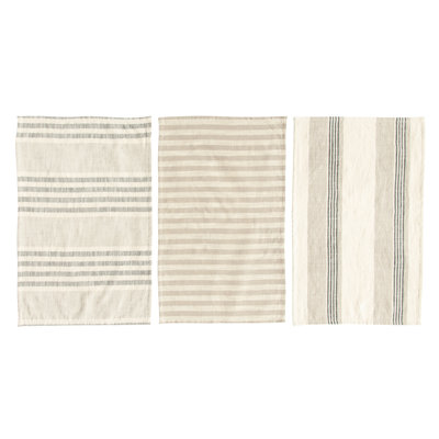 Striped Cotton Tea Towels