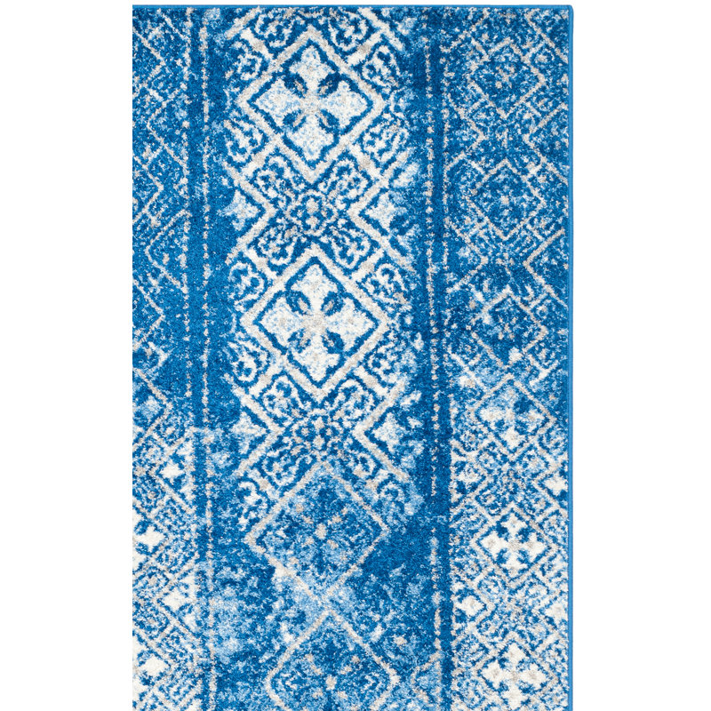 Tapis à motif géométrique Nicarla, Carré 4 pi