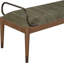Banc recouvert de tissu vert Hertford-1503548230
