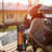 1000w Portable Halogen Patio Heater, Tip Over Protection